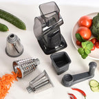 Rotary Cheese Grater with Handle Kitchen Shredder Slicer Grater Slicer Ice - Image 8