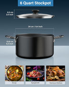 Cook N Home Nonstick Stockpot - Image 2