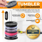 ELYPRO - Revolutionary Tumbler Lid Organizer - Image 2