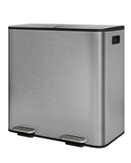 GarveeHome 2 x 10.6 gal Stainless Steel Double Trash Can by GarveeHome