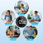 Digital Kitchen Timer, Large Display Magnetic Countdown Countup Timer, 3 Preset - Image 7
