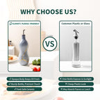 BosilunLife Ceramic Olive Oil Dispenser Bottle, 14 Oz Oil Cruet - Image 5
