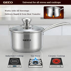 GEDO Food-Grade 316L Stainless Steel Sauce Pan - Image 5