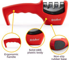 4-in-1 Kitchen Knife Accessories: 3-Stage Knife Sharpener Helps Repair - Image 3