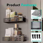 SETBAOO 2 Pack Magnetic Spice Rack - Image 4
