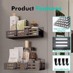 SETBAOO 6 Pack Magnetic Spice Rack - Image 4