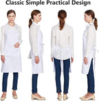 Jubatus 12 Pack 100% Cotton Aprons Bulk - Image 2