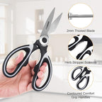 Kitchen Scissors Utility Chopping Scissor Professional Shears - Image 7