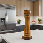 Wood Salt and Pepper Grinder, Salt Grinder and Pepper Mill, Oak Wood Shakers - Image 8