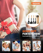 Silicone Cooking Utensils Set, Perfectly Angled - Image 7