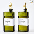 Olive Oil Dispenser Bottle for Kitchen, 16.9oz /500ml Cooking Vinegar Dispenser by Unknown