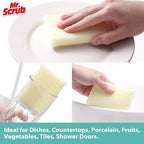 Sponges Kitchen Scrub Dish Sponge Scouring Pad, 48 Pads Cleaning Brush - Image 4