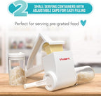 Vivaant Parmesan Cheese Grater Hand Crank, Restaurant-Grade Rotary Cheese - Image 6