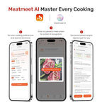 Wireless Bluetooth Meat Thermometer Digital, Smart AI Powered Cooking Thermomer - Image 6