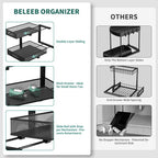 Under Sink Organizer, Extra-Wide Upgrade, Height Adjustable Organization and - Image 5