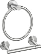 FORIOUS Toilet Paper Holder Wall Mount, SUS304 Stainless Steel Double Post by FORIOUS