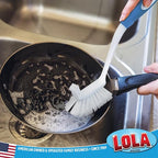 LOLA Pro Utility All Purpose Kitchen Cleaning Brush, 36 Pack, Durable Bristles - Image 2