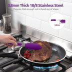 600ºF Heat Resistant Kitchen Tong: U-Taste 7 inch Silicone Cooking Tong - Image 5