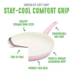 GreenLife Nonstick 8" Frying Pan Skillet, Non-Toxic PFAS-Free Ceramic Nonstick - Image 3