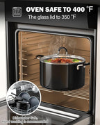 Cook N Home Pots and Pans Nonstick Kitchen Cookware Sets include Saucepan - Image 7