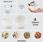 Wrova Wheat Straw Snack Bowls 10oz Set of 8 - Image 4