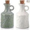 MDLUU Ceramic Olive Oil Vinegar Dispenser Bottle by MDLUU