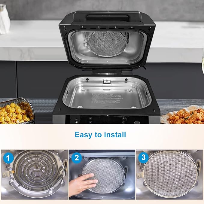 Replacement Splatter Shield for Ninja Foodi FG551 Air Fryer, Stainless Steel - Image 5
