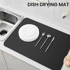 WISELIFE Dish Drying Mat Super Absorbent Drying Mat Large Dish Drying Mats - Image 7