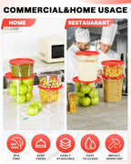 6QT NSF Round Food Storage Containers - Image 5