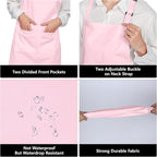 Jubatus 12 Pack 100% Cotton Aprons Bulk - Image 5