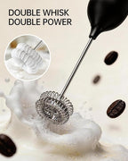 CIRCLE JOY Electric Rechargeable Milk Frother Handheld - Image 4
