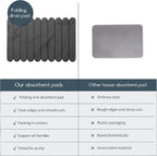 24"×16" Grey Stone Dish Drying Mats - Image 6
