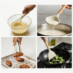 Silicone Cooking Utensil Set, Nonstick Kitchen Utensils 446°F Heat-Resistant - Image 7