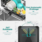 MERRYBOX Stainless Steel Dish Drying Rack - Image 7