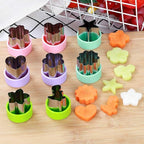 Vegetable Cutter Shapes Set – 1.5" Stainless Steel Mini Cookie & Fruit Cutters - Image 2