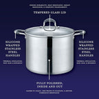 CONCORD Stainless Steel Stock Pot - Image 4