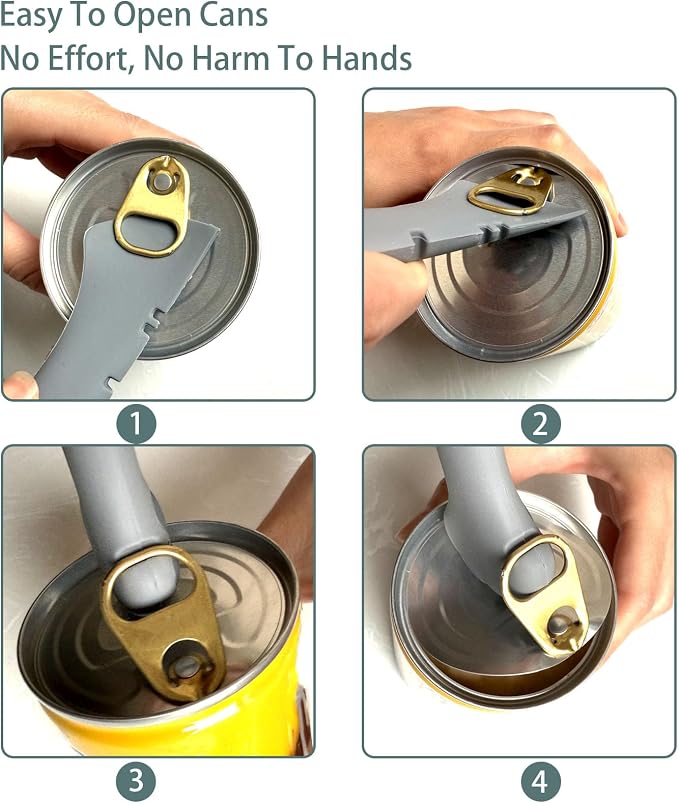 Cat Dog Food Can Lids Spoons，Silicone Pet Food Can Lids - Image 3