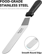Anaeat Icing Spatula, Professional Cake Angled Offset Spatula - Image 7
