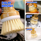 Holikme 6 Pack Dish Brush Kitchen Brushes Set - Image 4