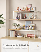 SONGMICS HOME Spice Racks, Expandable Cupboard Shelf Orgnizers, Kitchen Counter - Image 4