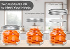 Eathtek Small Mason Jars 8oz/240ml - Image 4