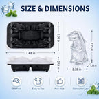 Dinosaur Ice Cube Tray Mold - Image 2