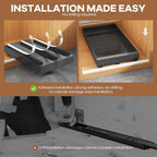 Seinloes 2 Pack Expandable Pull Out Cabinet Organizer 21" Deep - Image 7