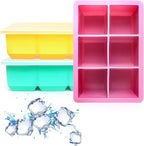 Excnorm Silicone Ice Cube Trays 3 Pack by Excnorm