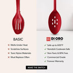 DIORO Silicone Mixing & Serving Spoons - Image 7