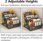 Ceetug 3 Tier Foldable Spice Rack - Image 4