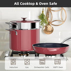 Nuwave Lux 13pc Forged Lightweight Cookware Set PFAS Free, Healthy G10 Duralon - Image 5