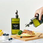 Olive Oil Dispenser Bottle for Kitchen, 16.9oz /500ml Cooking Vinegar Dispenser - Image 2