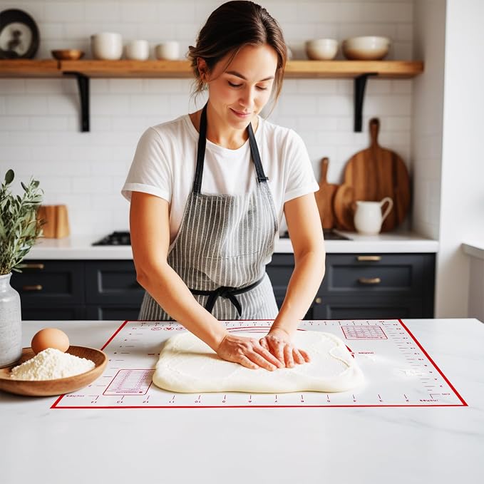 Extra Large 31.5" x 24" Silicone Baking Mat | Non-Slip Pastry & Dough Mat - Image 7