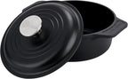 Victoria 2-Quart Cast Iron Dutch Oven by VictoriaCastIron